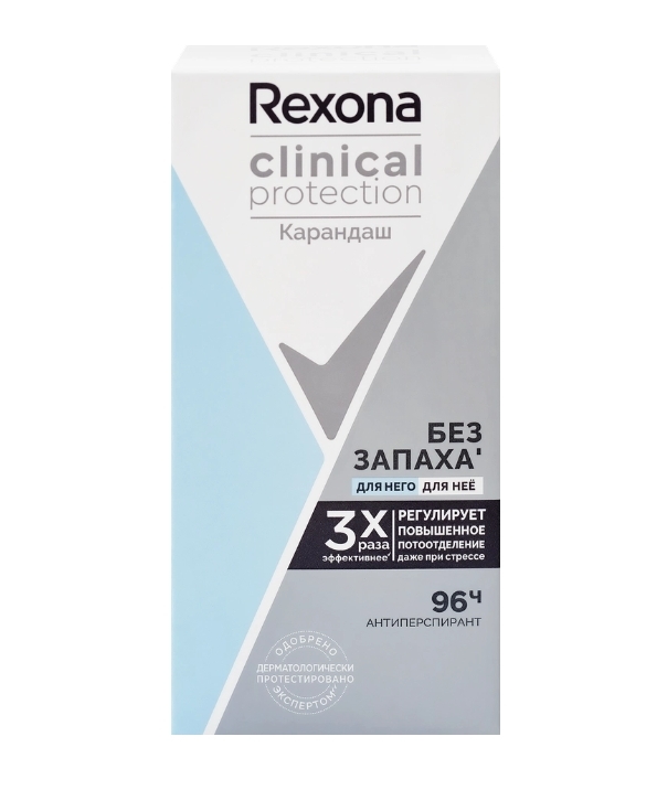 Антиперспирант-стик женский REXONA гипоаллергенный, без запаха, 40мл Антиперспирант-стик женский REXONA гипоаллергенный, без запаха, 40мл