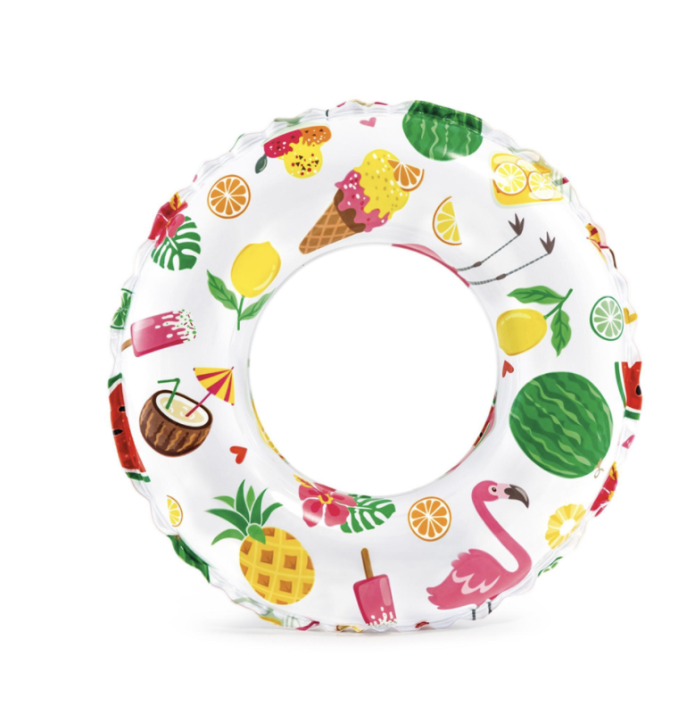 Круг для плавания «Яркий», d=61 см, от 6-10 лет, тропики