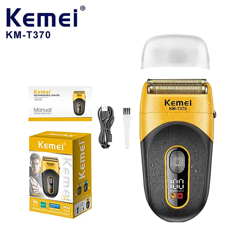 Электрическая бритва Шейвер Kemei KM-T370 (Цвет в ассортименте)