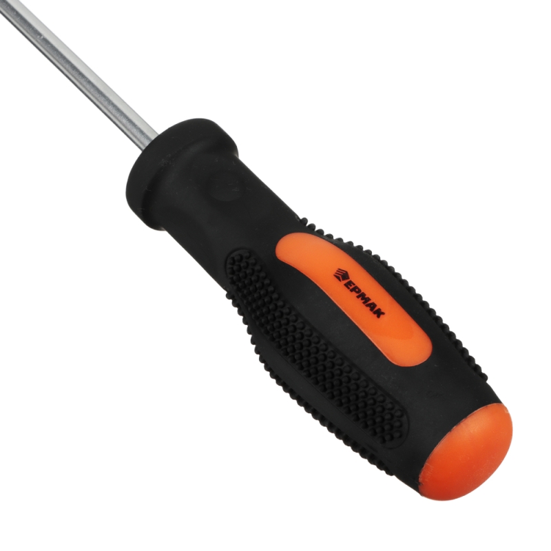 ЕРМАК Отвертка с противоскользящей ручкой PH2 6х150мм (+), CrV ЕРМАК Отвертка с противоскользящей ручкой PH2 6х150мм (+), CrV