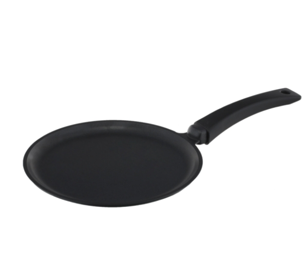Сковорода блинная HOMECLUB Basic 24см литая, ручка soft-touch Сковорода блинная HOMECLUB Basic 24см литая, ручка soft-touch