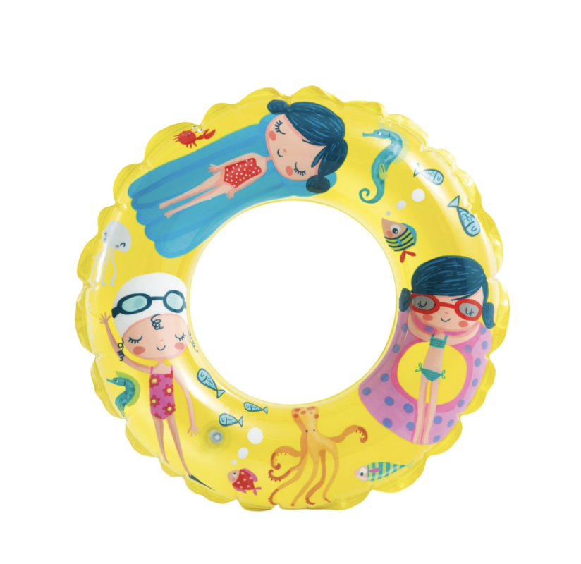 Круг для плавания «Океан», d=61 см, от 6-10 лет, девочки