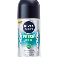 Антиперспирант роликовый мужской NIVEA Men Fresh Kick, 50мл