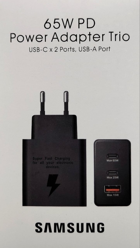 Блок USB Type-c Samsung 65W Блок USB Type-c Samsung 65W