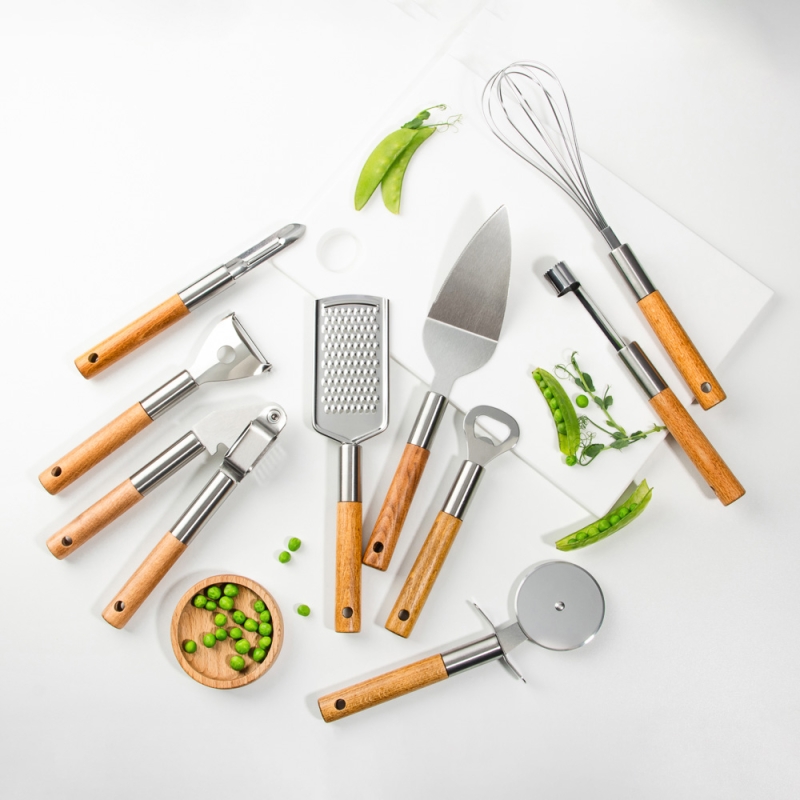 SATOSHI ЭКО Лопатка, 28.2х5.7см, нерж.сталь, бук SATOSHI ЭКО Лопатка, 28.2х5.7см, нерж.сталь, бук