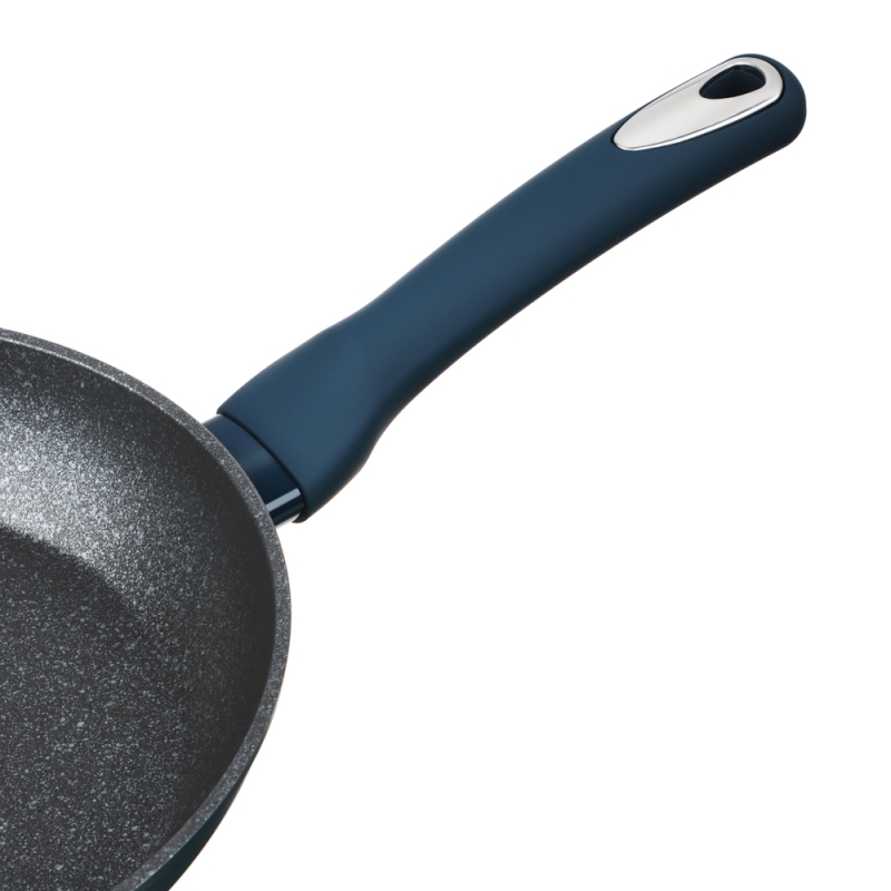 SATOSHI Ривьера Сковорода литая d24см, антипригарное покрытие мрамор, индукция SATOSHI Ривьера Сковорода литая d24см, антипригарное покрытие мрамор, индукция