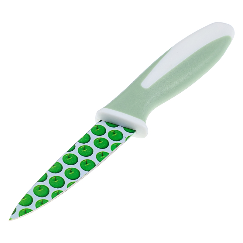 VETTA Нож с антиналипающим покрытием в чехле  VETTA Нож с антиналипающим покрытием в чехле "Фрукты", 21х2,5см