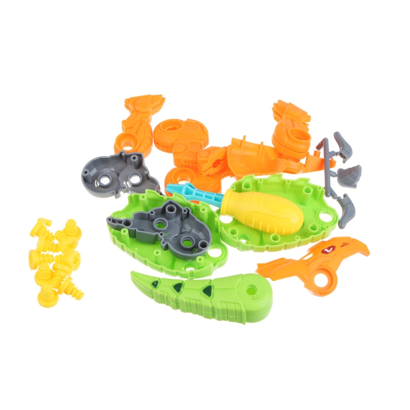 ИГРОЛЕНД Конструктор развивающий  ИГРОЛЕНД Конструктор развивающий "Динозаврики", PP,  16,5х5х12,5см, 6 дизайнов