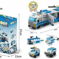 Конструктор Полицейский участок 1000 дет