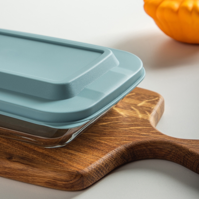 SATOSHI Форма для запекания/хранения жаропрочн. стекло, с крышкой из полипропил. 26,7х16,2х6см, 1л SATOSHI Форма для запекания/хранения жаропрочн. стекло, с крышкой из полипропил. 26,7х16,2х6см, 1л