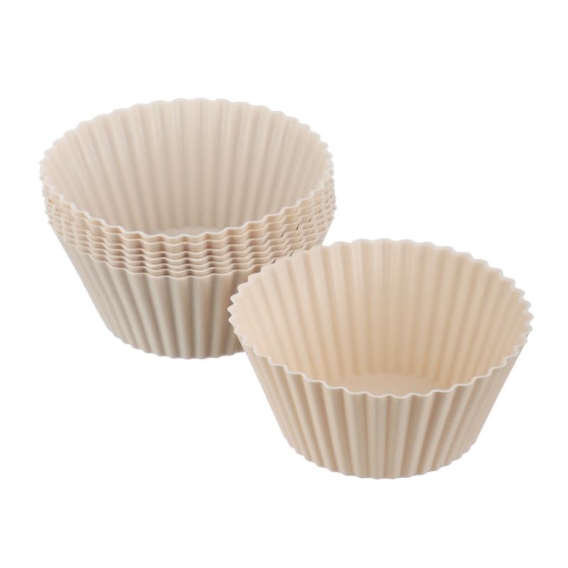 VETTA Набор форм силиконовых 16шт, 6,5x3,3см, VETTA Набор форм силиконовых 16шт, 6,5x3,3см, "Кекс", 3 цвета