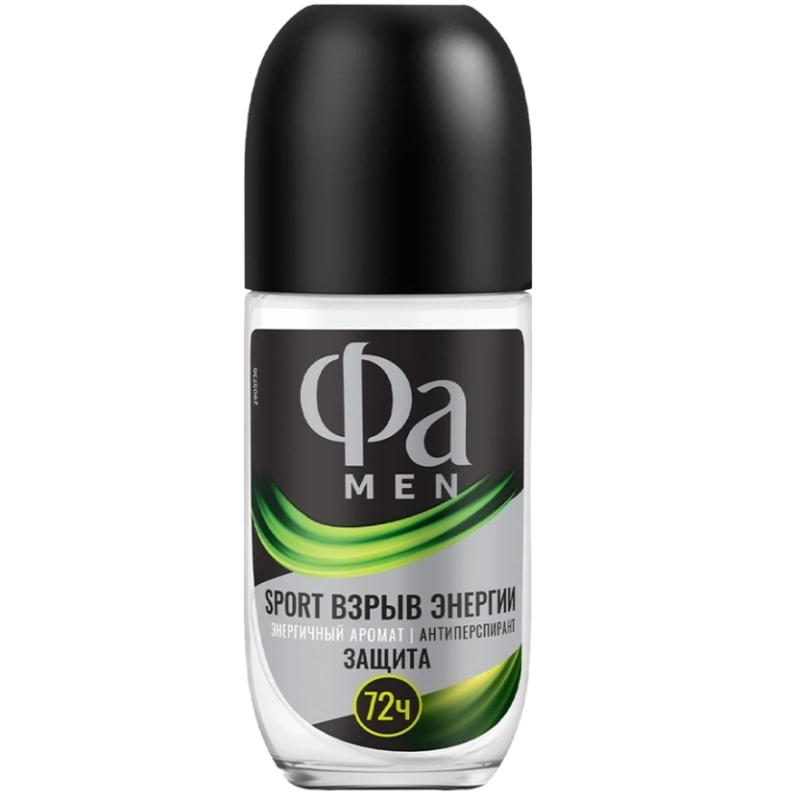 Дезодорант-антиперспирант роликовый мужской ФА Men Sport Взрыв энергии, 50мл Дезодорант-антиперспирант роликовый мужской ФА Men Sport Взрыв энергии, 50мл