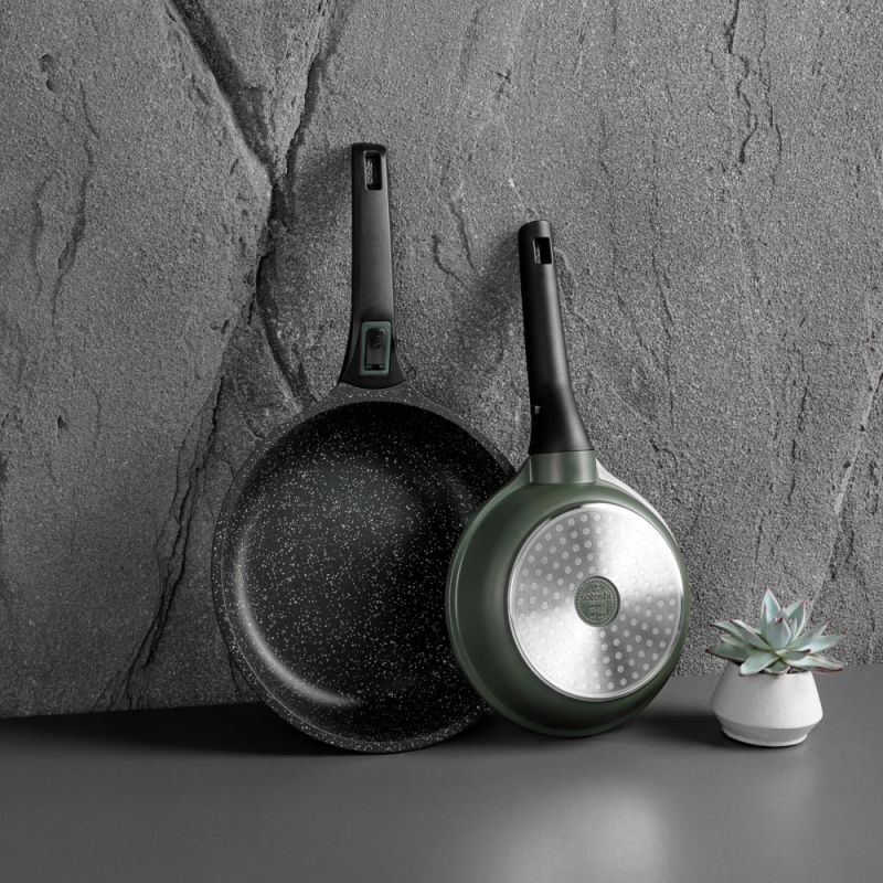 SATOSHI Уран Сковорода литая d20см, антипригарное покрытие Мрамор, индукция, съемная ручка SATOSHI Уран Сковорода литая d20см, антипригарное покрытие Мрамор, индукция, съемная ручка