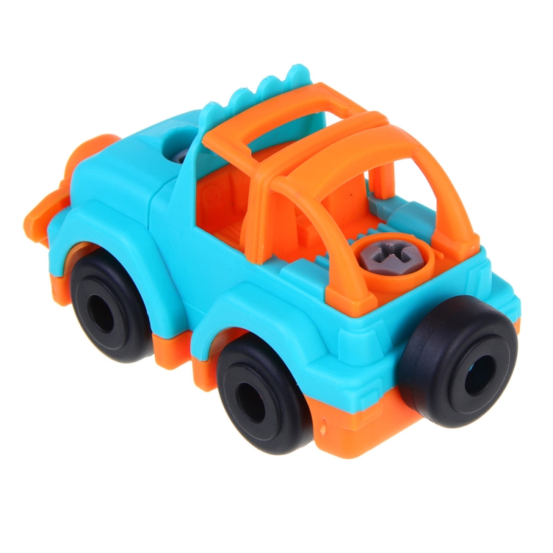 ИГРОЛЕНД Конструктор развивающий  ИГРОЛЕНД Конструктор развивающий "Спецтехника" с отвертками, 54 детали, PP, 26х6,5х20 см