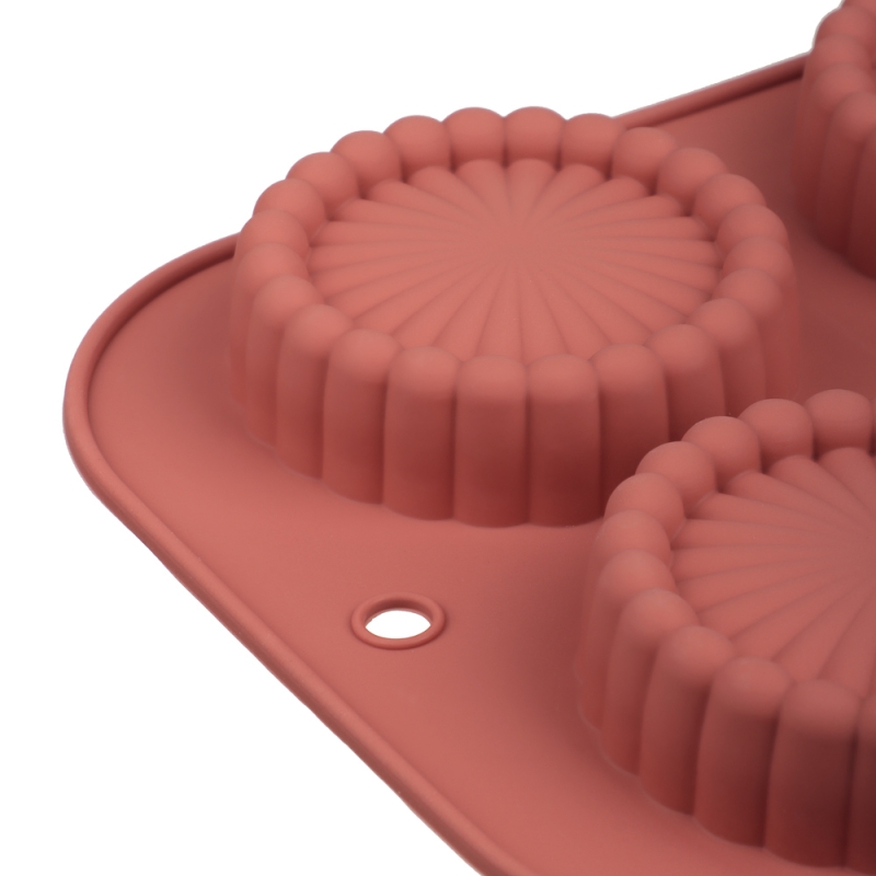 VETTA Форма силиконовая 6 ячеек, 29x17x2см VETTA Форма силиконовая 6 ячеек, 29x17x2см "Шарлотка"