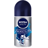 Дезодорант роликовый мужской NIVEA Men Экстремальная свежесть, 50мл