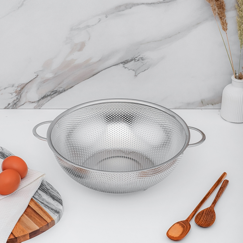 VETTA Эстин Дуршлаг на ножке 28см, нерж.сталь VETTA Эстин Дуршлаг на ножке 28см, нерж.сталь