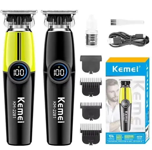 Триммер для стрижки волос Kemei KM-2281 (цвет в ассортименте)