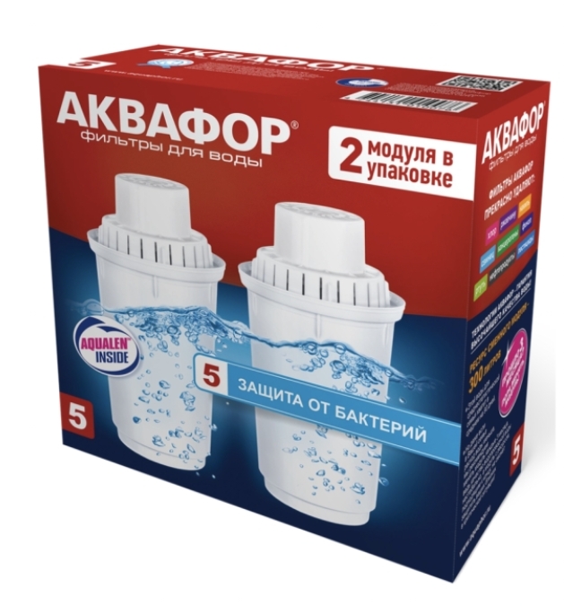 Модуль сменный АКВАФОР В5, 2шт Модуль сменный АКВАФОР В5, 2шт
