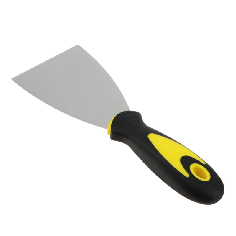 ЕРМАК Шпатель металл. с двухкомпонентной рукояткой, 75 мм ЕРМАК Шпатель металл. с двухкомпонентной рукояткой, 75 мм