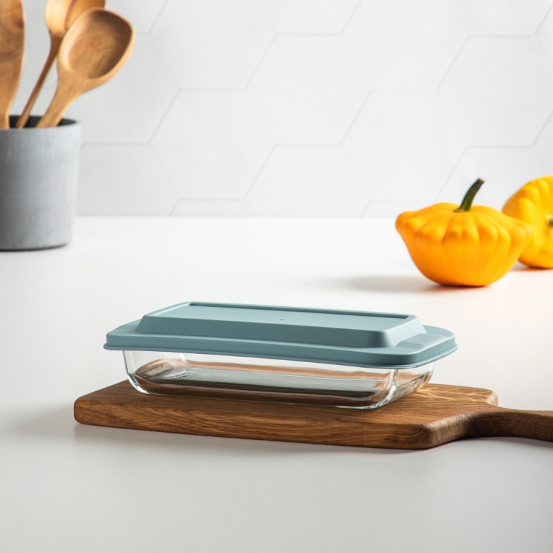 SATOSHI Форма для запекания/хранения жаропрочн. стекло, с крышкой из полипропил. 26,7х16,2х6см, 1л SATOSHI Форма для запекания/хранения жаропрочн. стекло, с крышкой из полипропил. 26,7х16,2х6см, 1л