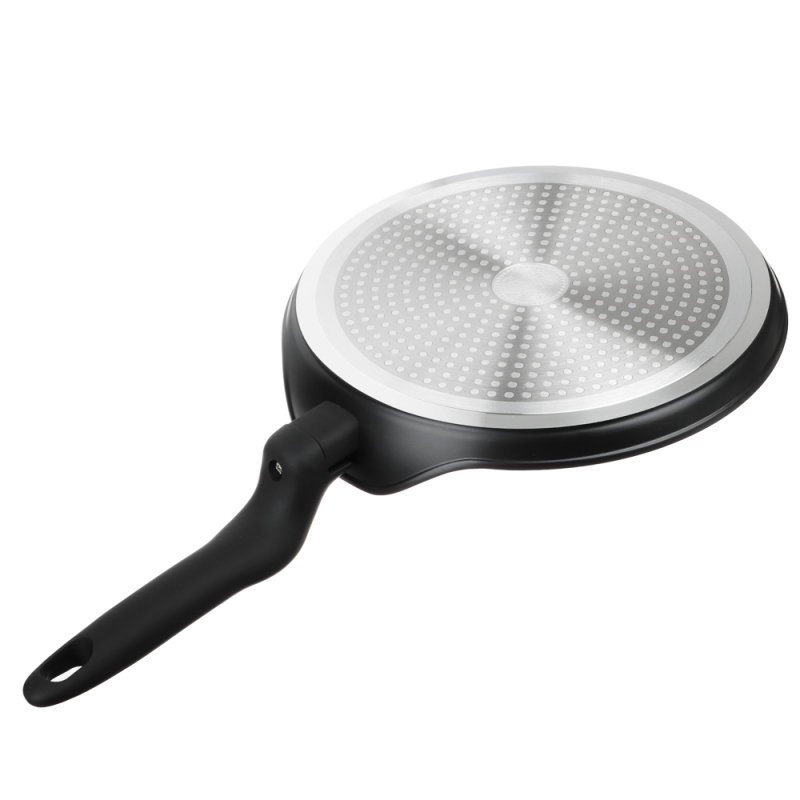 SATOSHI Стоун Сковорода литая блинная d24см, антипригарное покрытие Мрамор, индукция SATOSHI Стоун Сковорода литая блинная d24см, антипригарное покрытие Мрамор, индукция