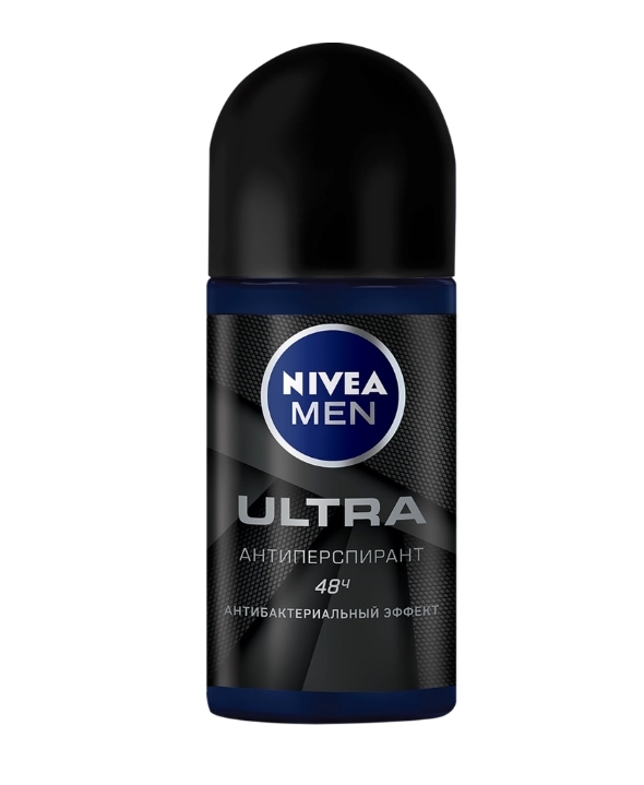 Антиперспирант роликовый мужской NIVEA Ultra, 50мл Антиперспирант роликовый мужской NIVEA Ultra, 50мл