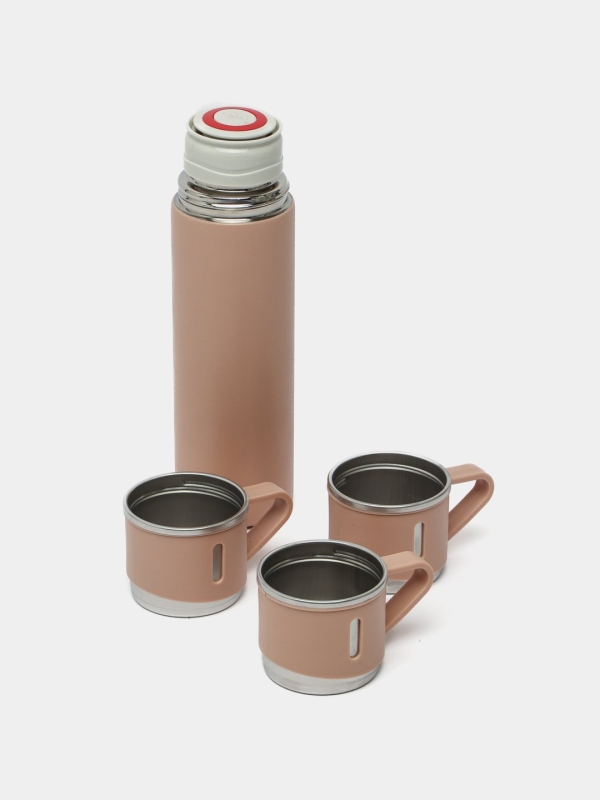 ТЕРМОС VACUUM FLASK SET розовый ТЕРМОС VACUUM FLASK SET розовый