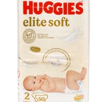 Подгузники детские HUGGIES Elite Soft 2, 4–6кг, 50шт