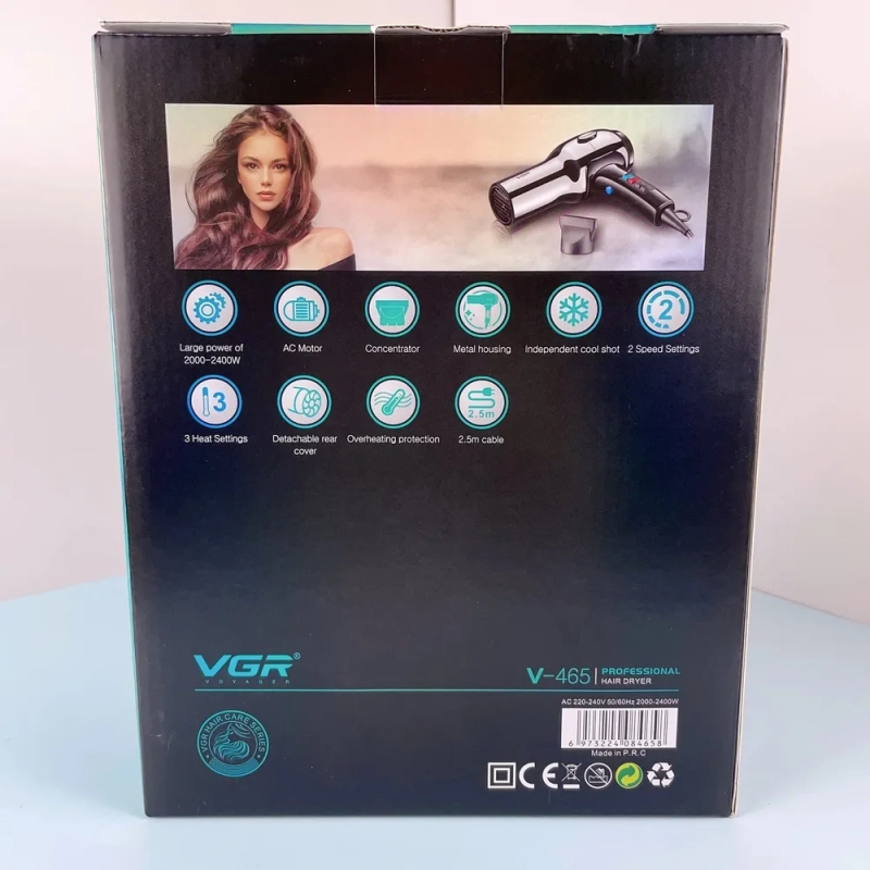 Фен для волос VGR V-465 Фен для волос VGR V-465