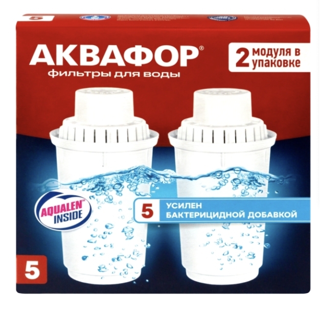 Модуль сменный АКВАФОР В5, 2шт Модуль сменный АКВАФОР В5, 2шт