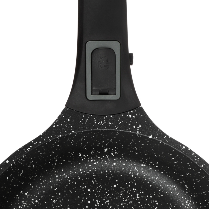 SATOSHI Уран Сковорода литая d20см, антипригарное покрытие Мрамор, индукция, съемная ручка SATOSHI Уран Сковорода литая d20см, антипригарное покрытие Мрамор, индукция, съемная ручка