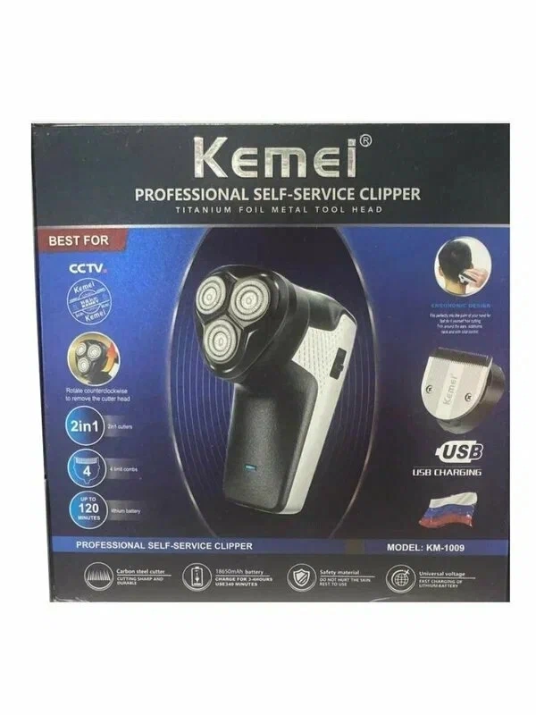 Электробритва Kemei KM-1009 Электробритва Kemei KM-1009