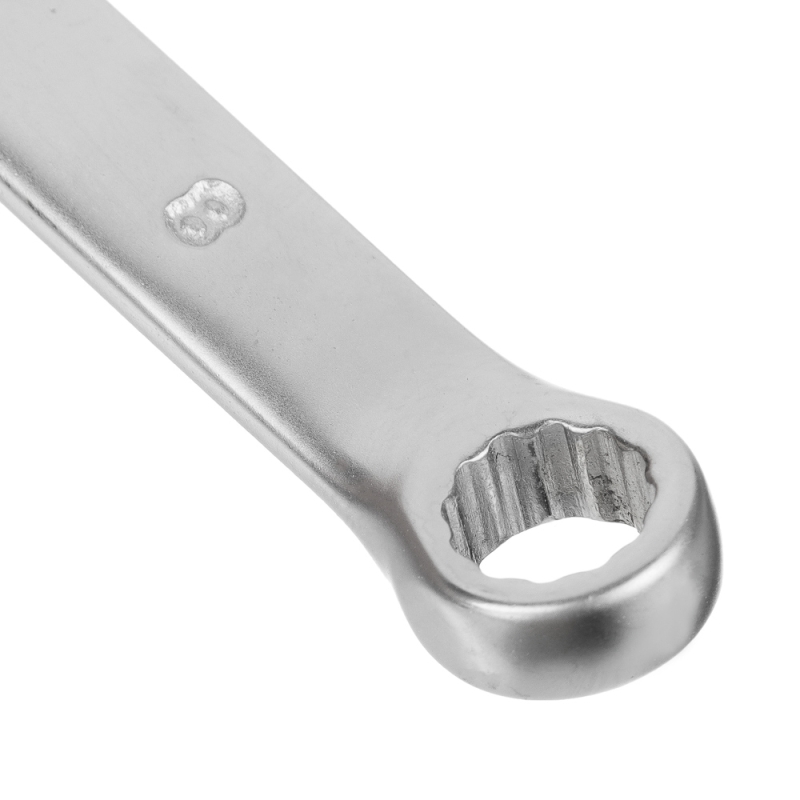 ЕРМАК Ключ рожково-накидной, 8мм, матовый CRV ЕРМАК Ключ рожково-накидной, 8мм, матовый CRV