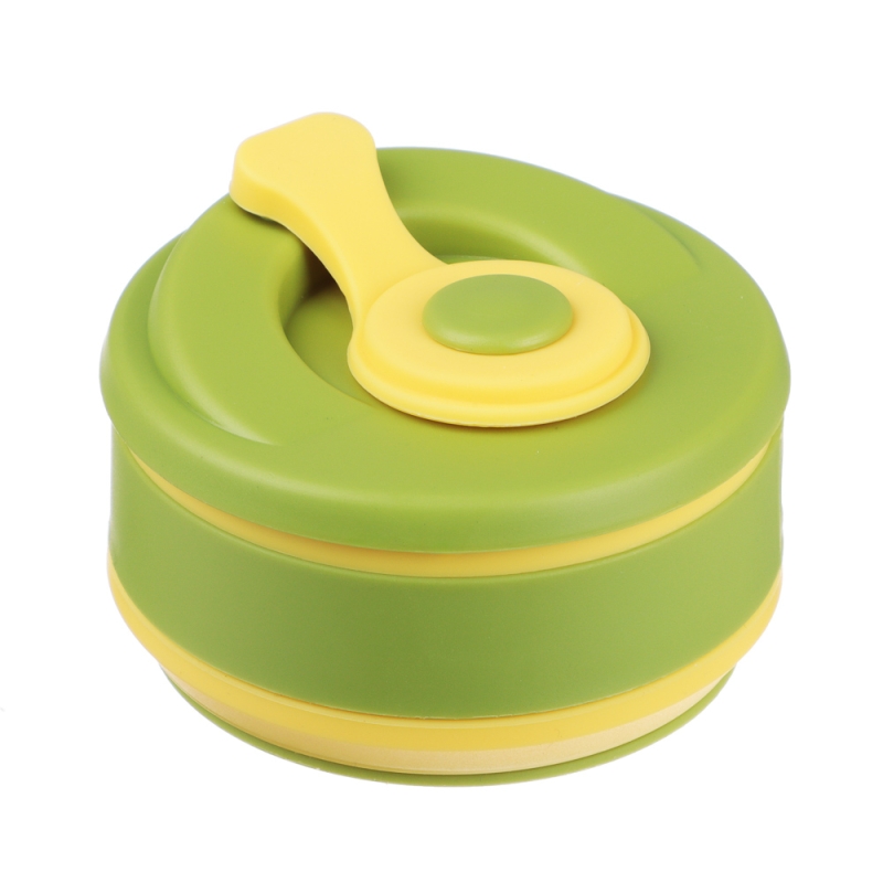 VETTA Стакан складной с крышкой, 12,7х8,8см, силикон, полипропилен VETTA Стакан складной с крышкой, 12,7х8,8см, силикон, полипропилен