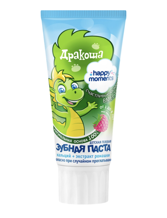 Зубная паста детская ДРАКОША Малина Зубная паста детская ДРАКОША Малина