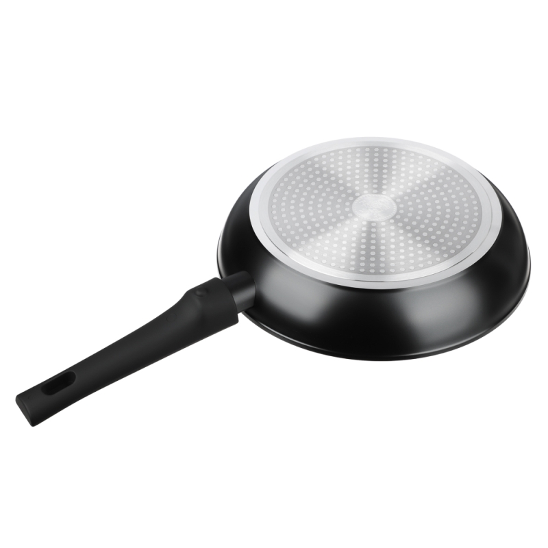 SATOSHI Оникс Сковорода литая d26см, антипригарное покрытие SATOSHI Оникс Сковорода литая d26см, антипригарное покрытие "мрамор", съемная ручка, индукция