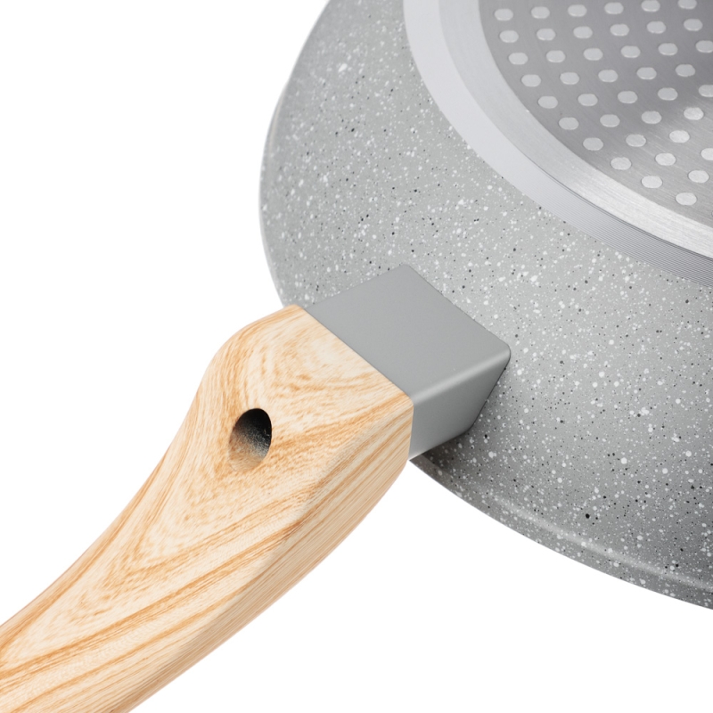 SATOSHI Берг Сковорода литая d26см, антипригарное покрытие Мрамор, индукция SATOSHI Берг Сковорода литая d26см, антипригарное покрытие Мрамор, индукция