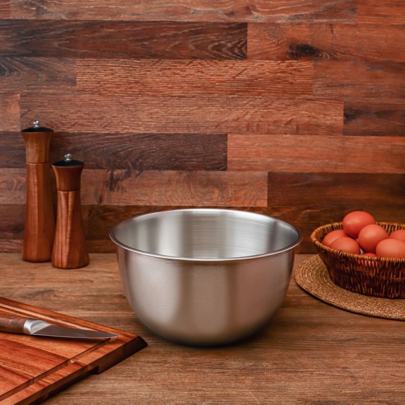 SATOSHI Салатник глубокий, 25см, 4200мл, нерж.сталь SATOSHI Салатник глубокий, 25см, 4200мл, нерж.сталь