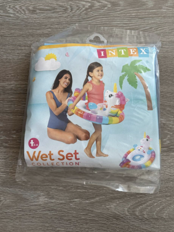 Круг для плавания «Зверюшки», с сиденьем, от 3-4 лет, единорог