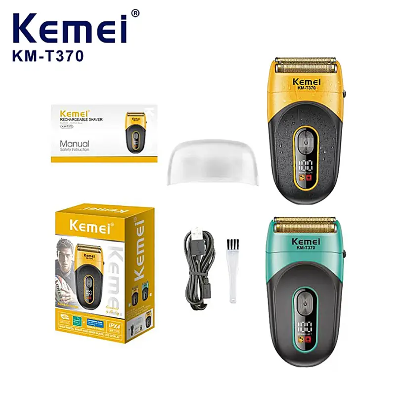 Электрическая бритва Шейвер Kemei KM-T370 (Цвет в ассортименте)