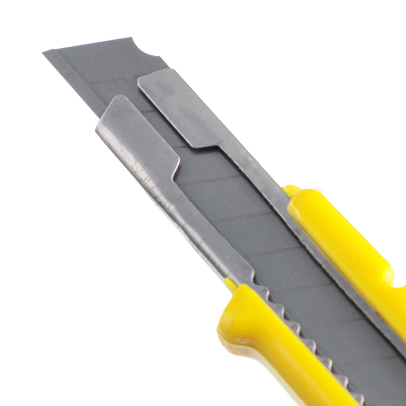 ЕРМАК Нож универс. усиленный с сегментированным лезвием 9мм (квадр. фиксатор) ЕРМАК Нож универс. усиленный с сегментированным лезвием 9мм (квадр. фиксатор)