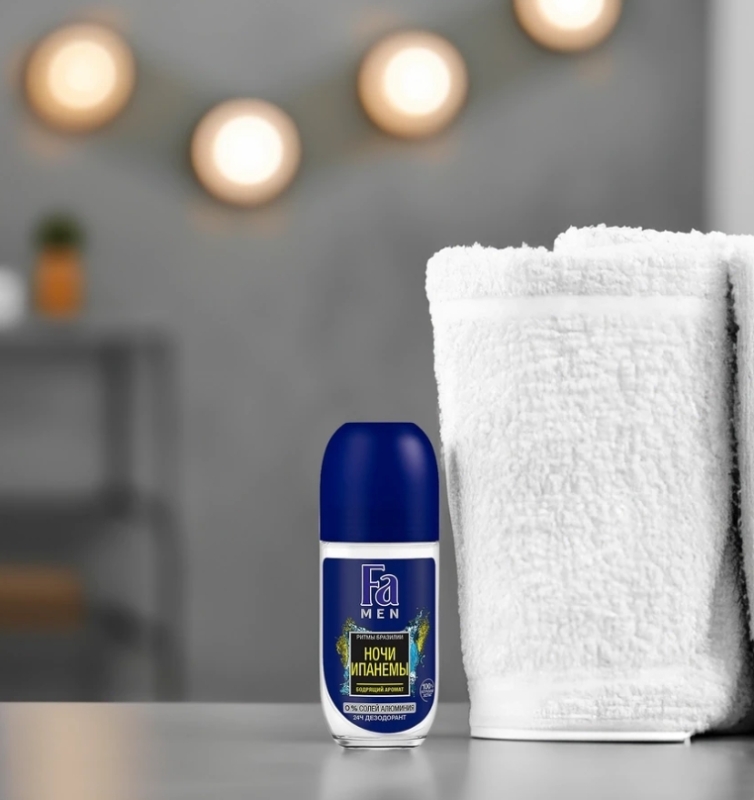 Дезодорант роликовый мужской ФА Men Ритмы Бразилии Ночи Ипанемы, 50мл Дезодорант роликовый мужской ФА Men Ритмы Бразилии Ночи Ипанемы, 50мл