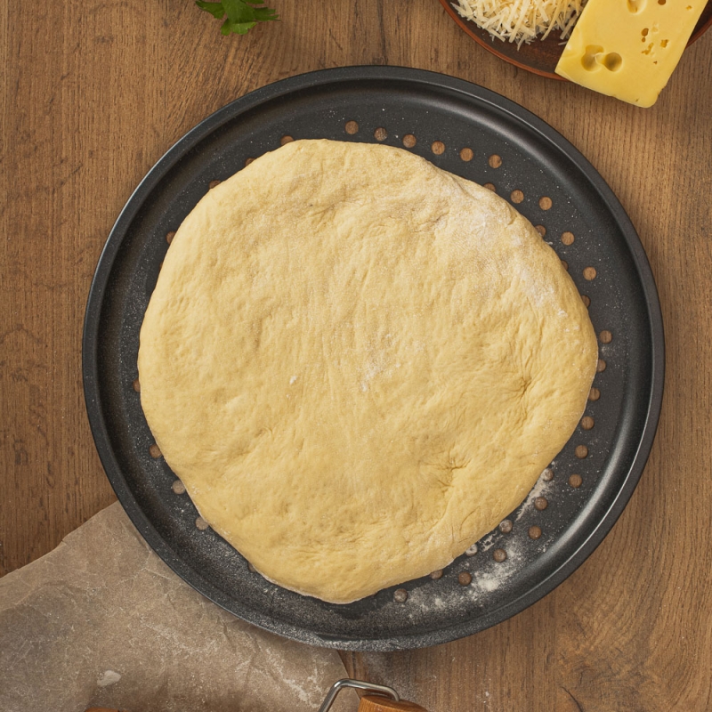 VETTA Форма для пиццы перфорированная 33x1,3см SL-1013 VETTA Форма для пиццы перфорированная 33x1,3см SL-1013