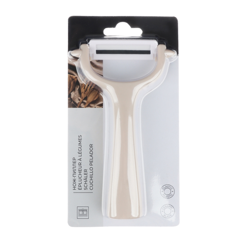 SATOSHI Фудзи Овощечистка, керамическое горизонтальное лезвие SATOSHI Фудзи Овощечистка, керамическое горизонтальное лезвие