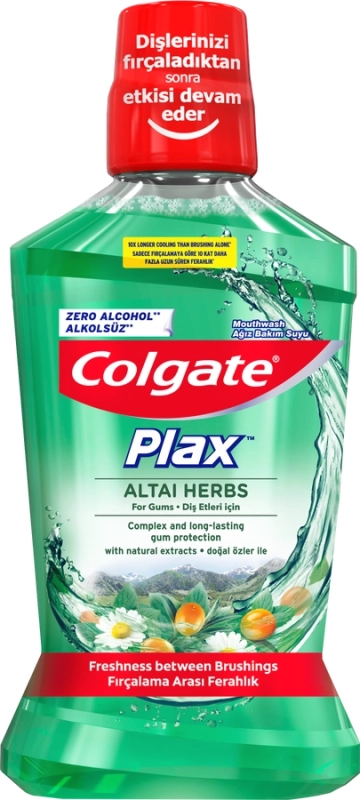 Ополаскиватель для десен COLGATE Plax с алтайскими травами