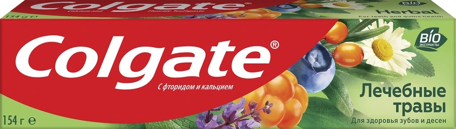 Зубная паста COLGATE Лечебные травы с натуральными ингредиентами для здоровья зубов и десен Зубная паста COLGATE Лечебные травы с натуральными ингредиентами для здоровья зубов и десен