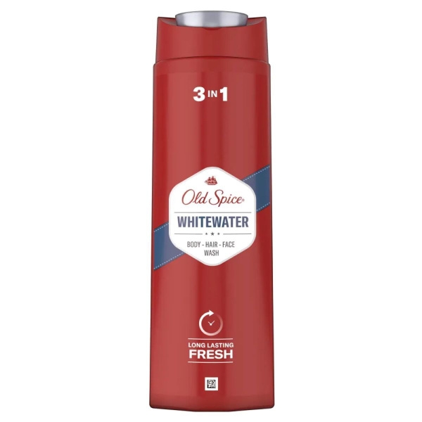 Для тела волос и лица, 3 в 1 OLD SPICE  Whitewater 200 мл Для тела волос и лица, 3 в 1 OLD SPICE  Whitewater 200 мл
