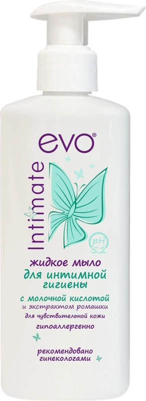 Жидкое мыло для интимной гигиены EVO для чувствительной кожи Жидкое мыло для интимной гигиены EVO для чувствительной кожи