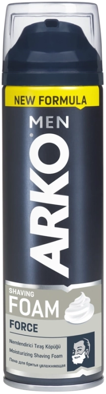 Пена для бритья  Пена для бритья "ARKO MEN" Force увлажняющая, 200 мл